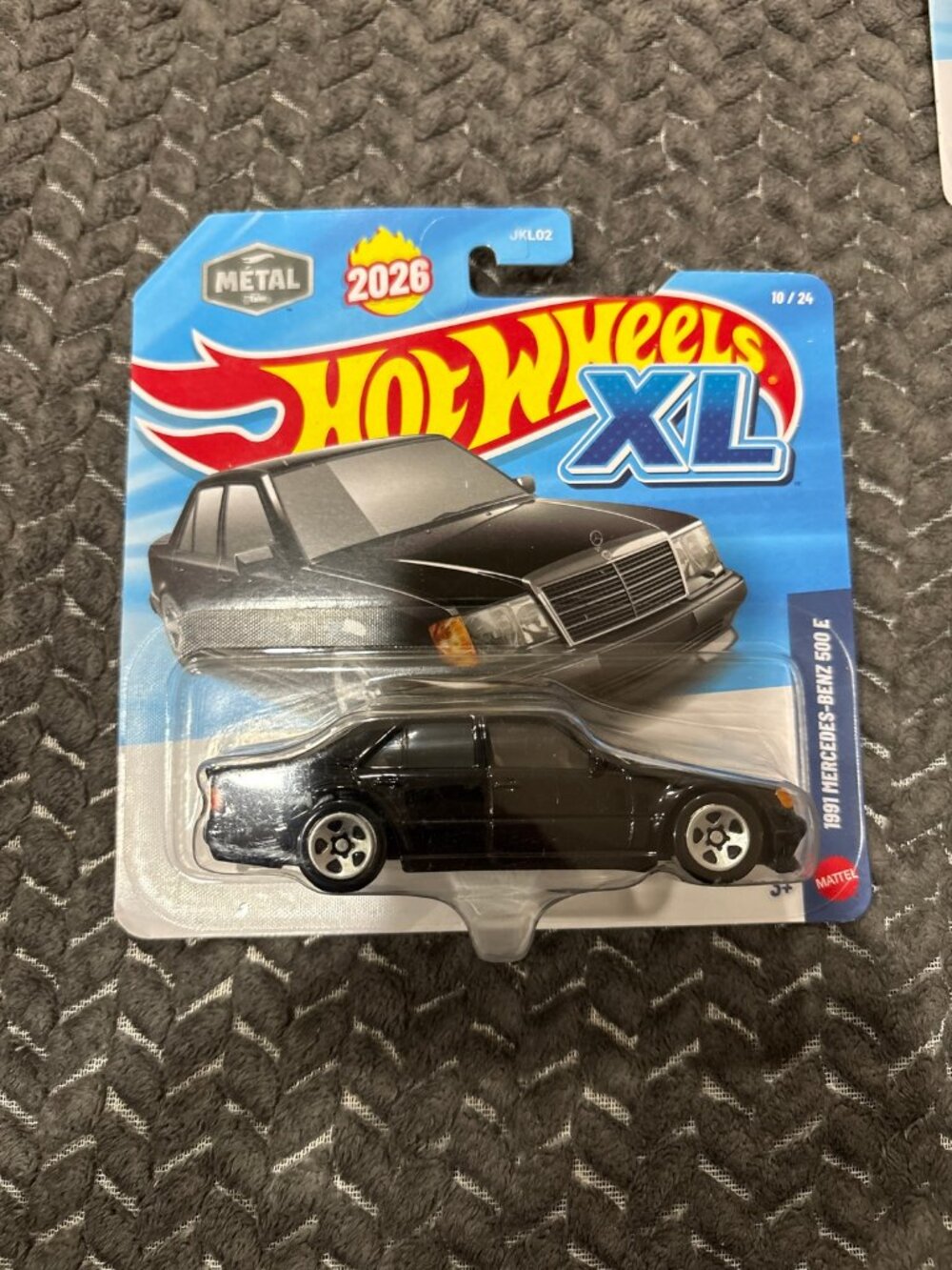 Hot Wheels XL 1991 Mercedes-Benz 500E 10/24